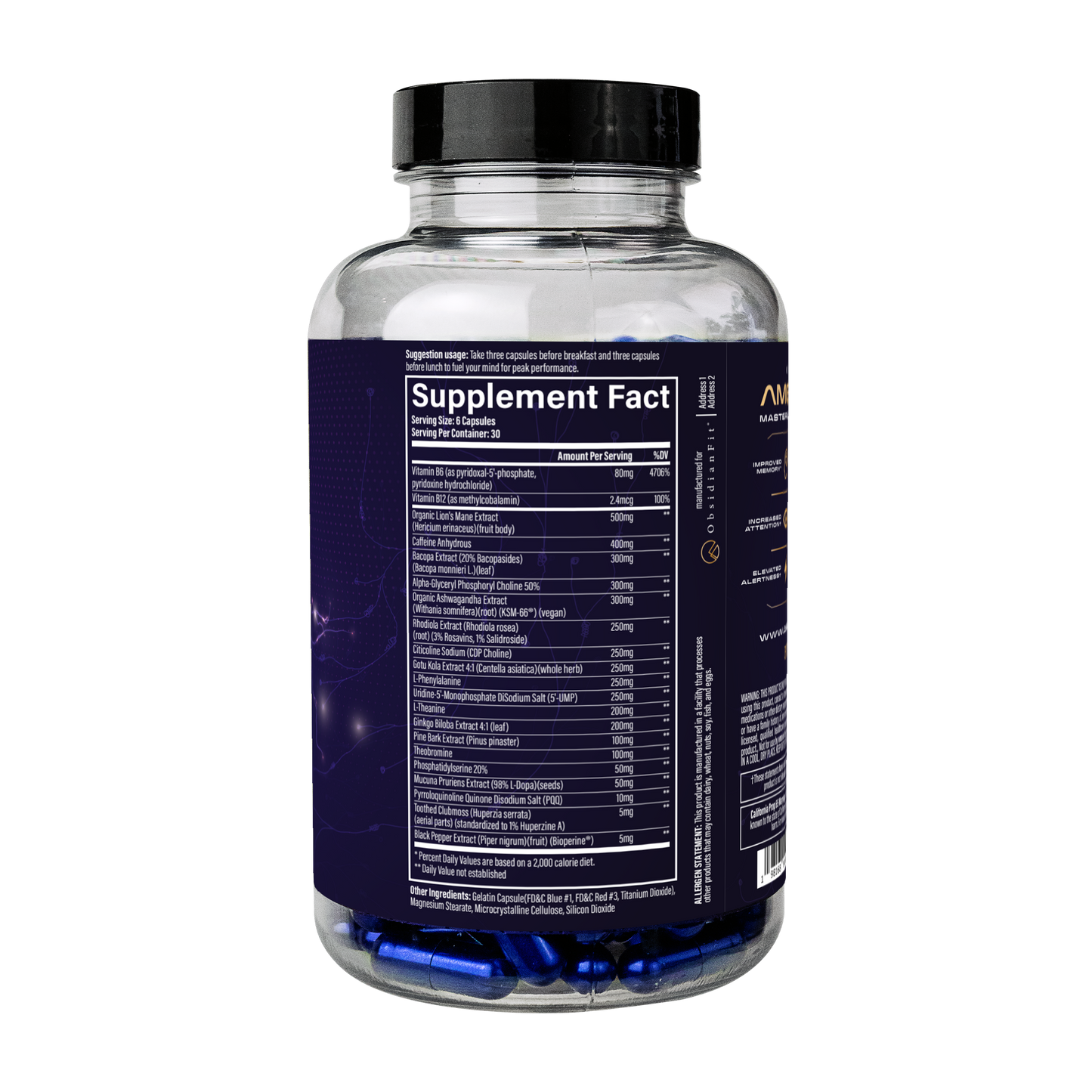 Amethyst Mastermind™ Nootropic